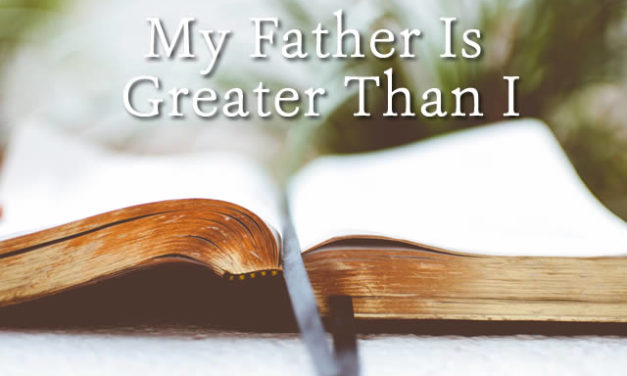 My Father Is Greater Than I