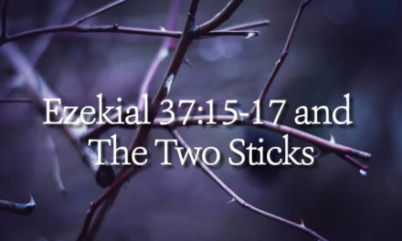 Ezekiel 37:15-17 and The Two Sticks