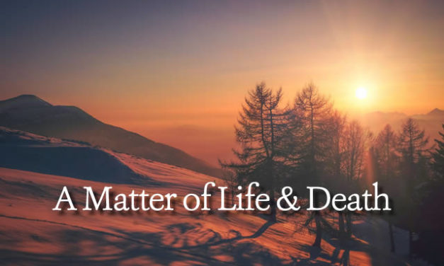 A Matter Of Life And Death